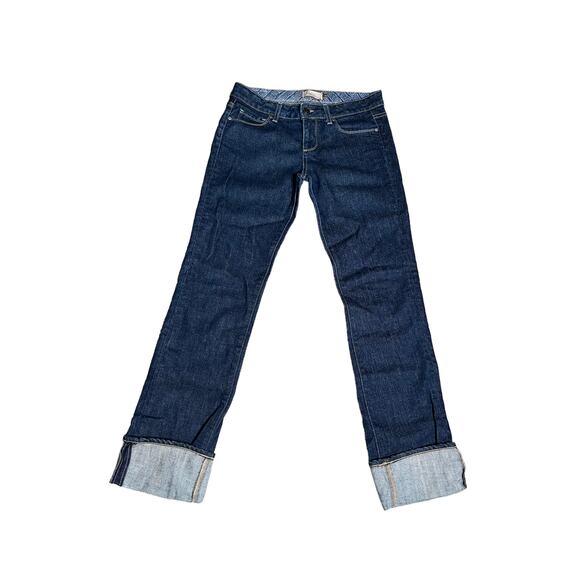 Paige premium denim blue heights Jeans sz 29 bootcut low rise - Picture 1 of 10